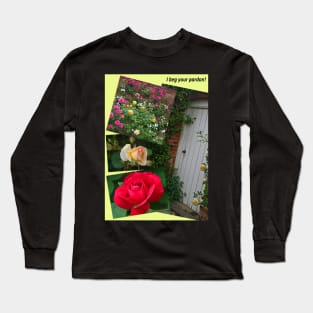 Rose Garden Collage Long Sleeve T-Shirt